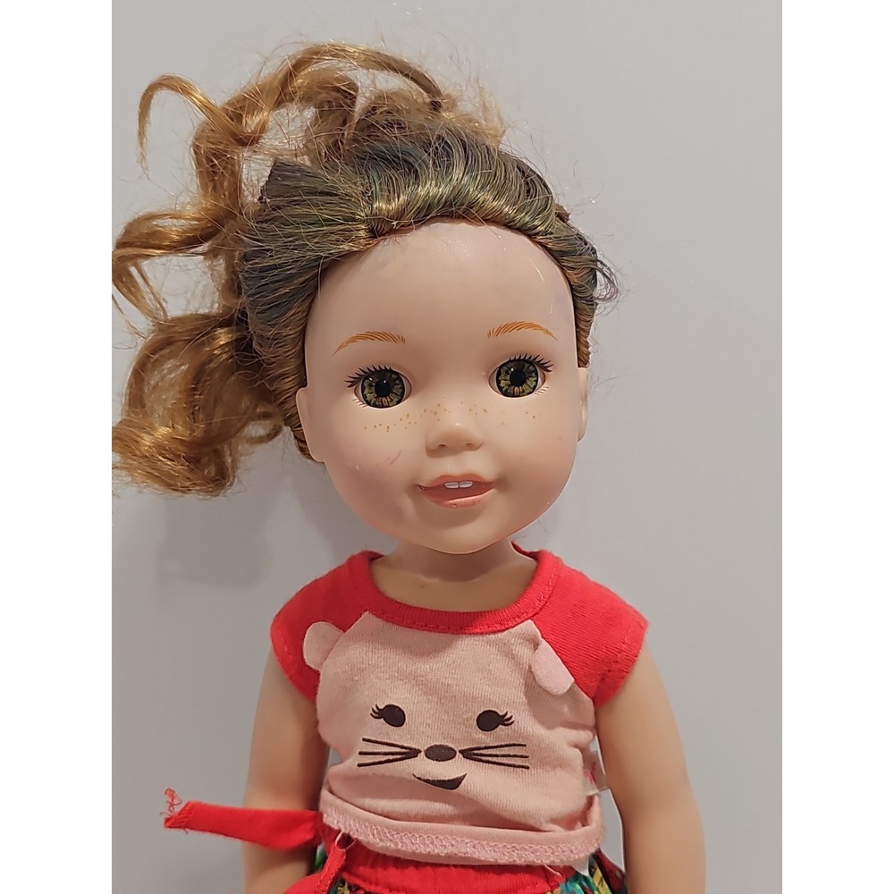 American Girl WellieWishers Willa Doll, 14.5", Hazel Eyes, Strawberry-Blond Hair - Picture 3 of 11